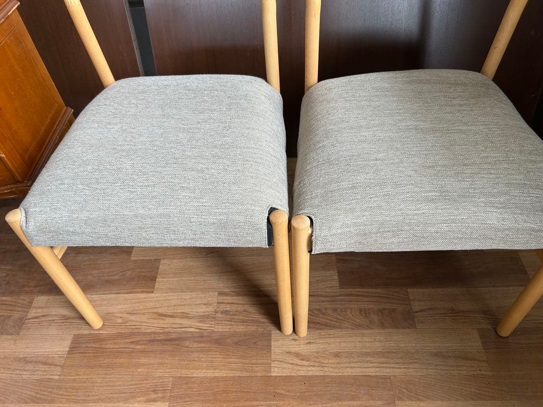 706 ニトリ　ダイニングチェア　Nコレクション ２脚セット　椅子　チェア　美品