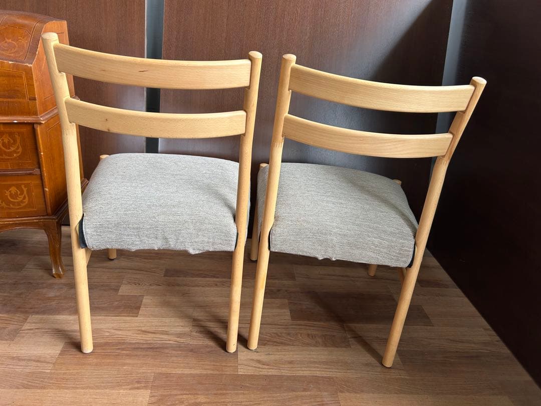 706 ニトリ　ダイニングチェア　Nコレクション ２脚セット　椅子　チェア　美品