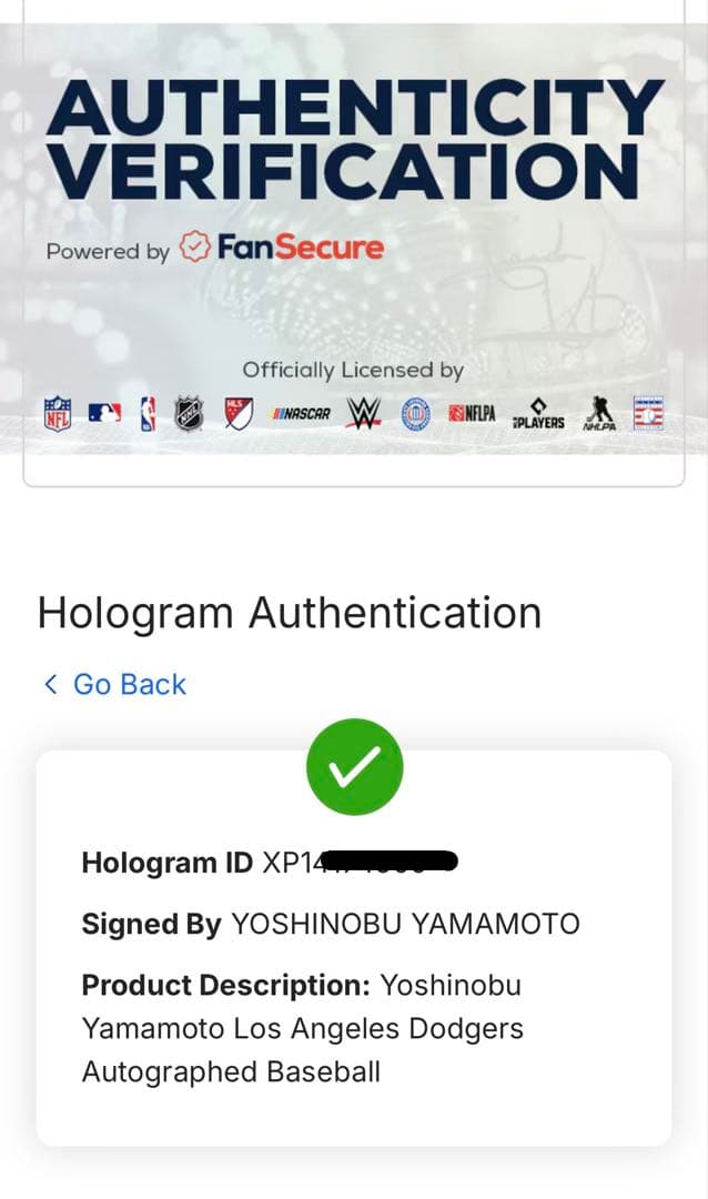 MLB 山本由伸 サインボール