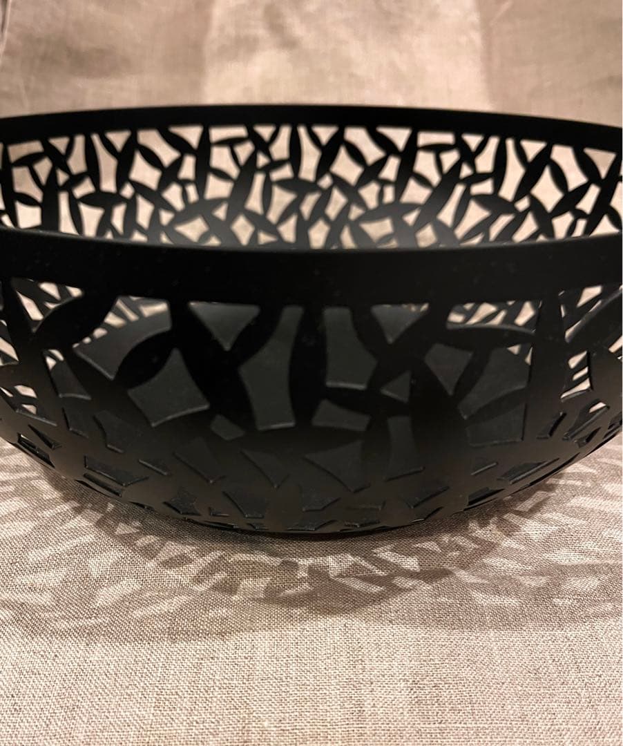 ALESSIフルーツボウル　カクタス黒