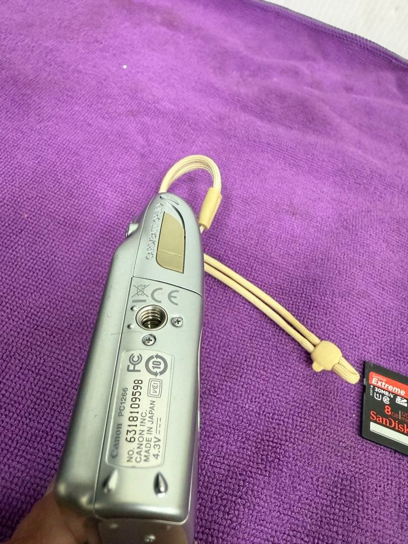 【動作確認済】Canon IXY DIGITAL 820 IS