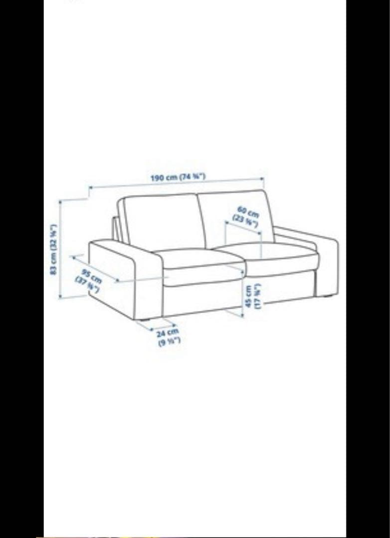 IKEA KIVIK シーヴィク 2人掛け ソファ