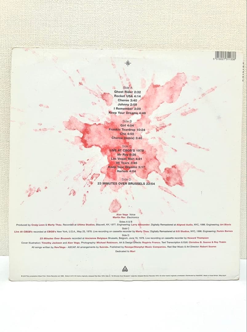 suicide レコード