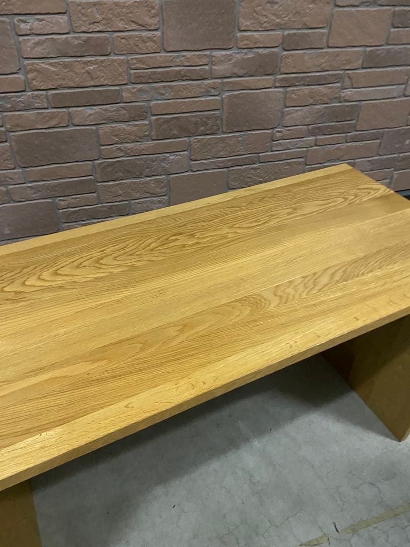 【さくら】無印良品 無垢材　デスク オーク材 W110cm