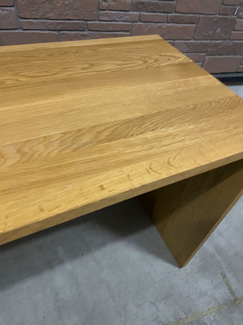 【さくら】無印良品 無垢材　デスク オーク材 W110cm