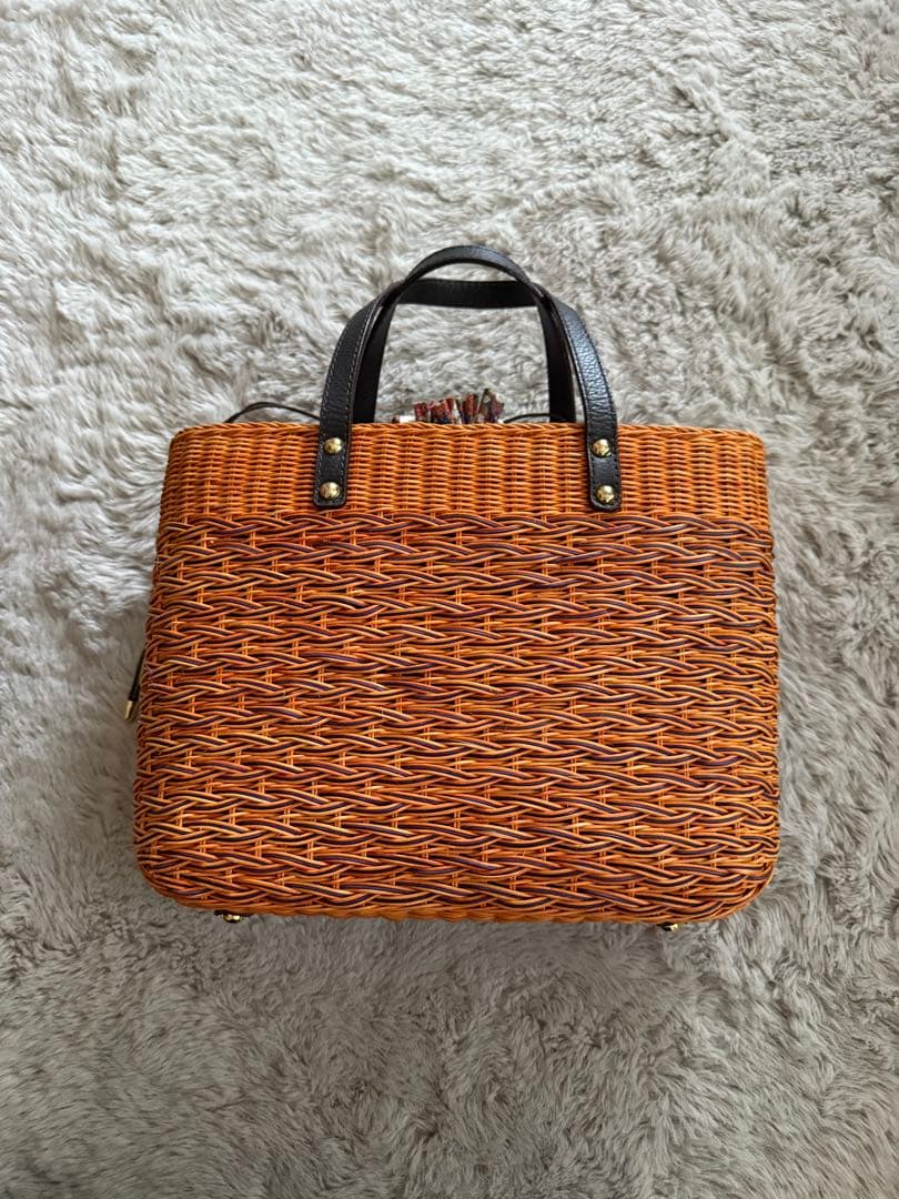 PAUL STUART ポールスチュアート　カゴバッグ