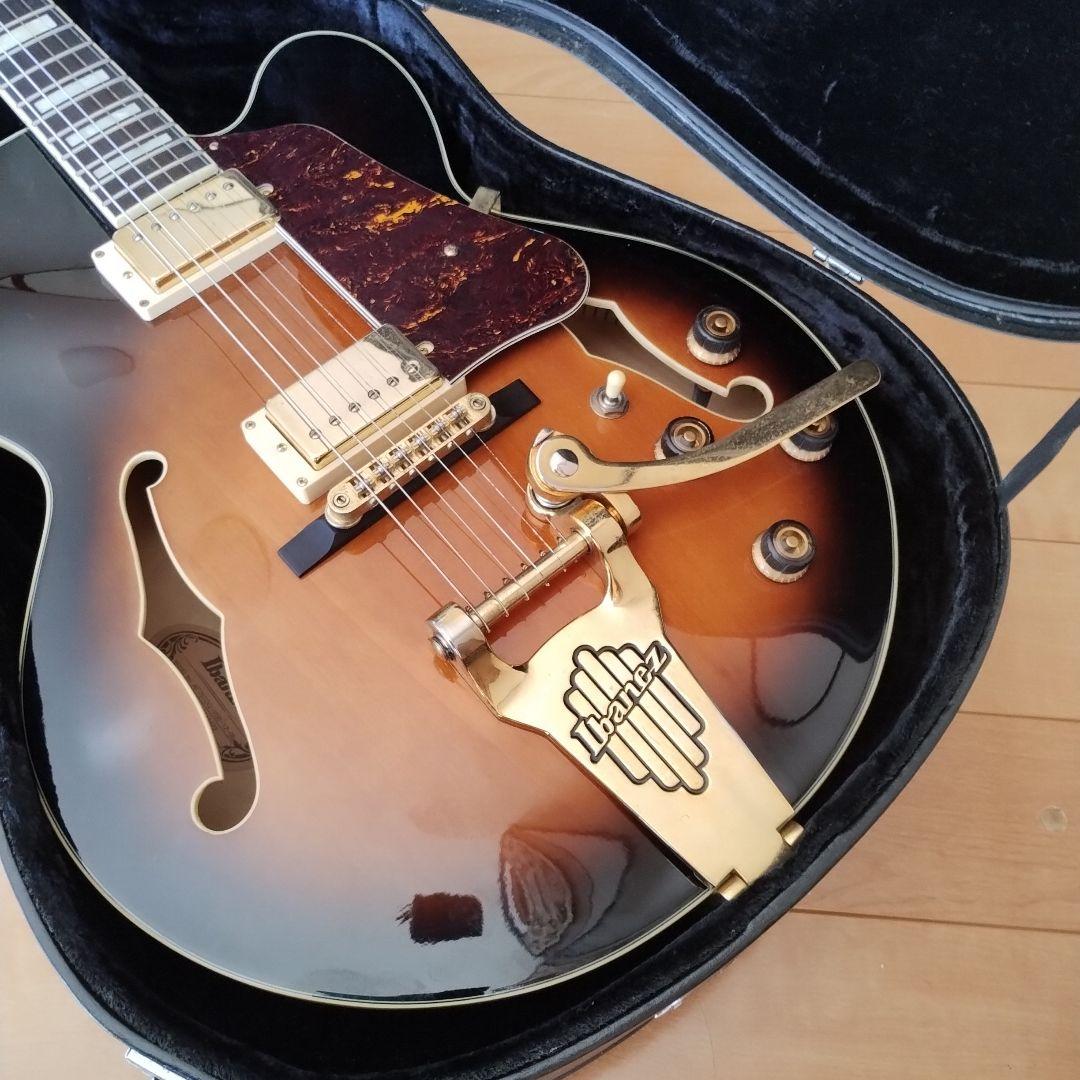 IBANEZ AF75TDG VSB　美品！ハードケース付き