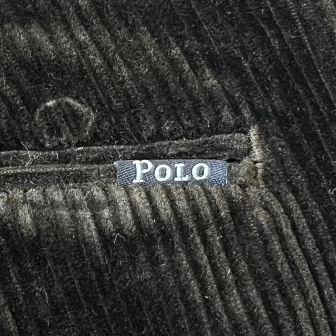 ポロ ラルフローレン W36 ポロチノ コーデュロイ 古着 茶 16164