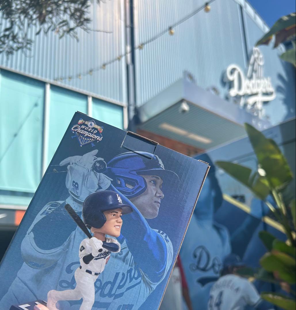 [大谷翔平]50/50バッターボブルヘッド ドジャーススタジアム