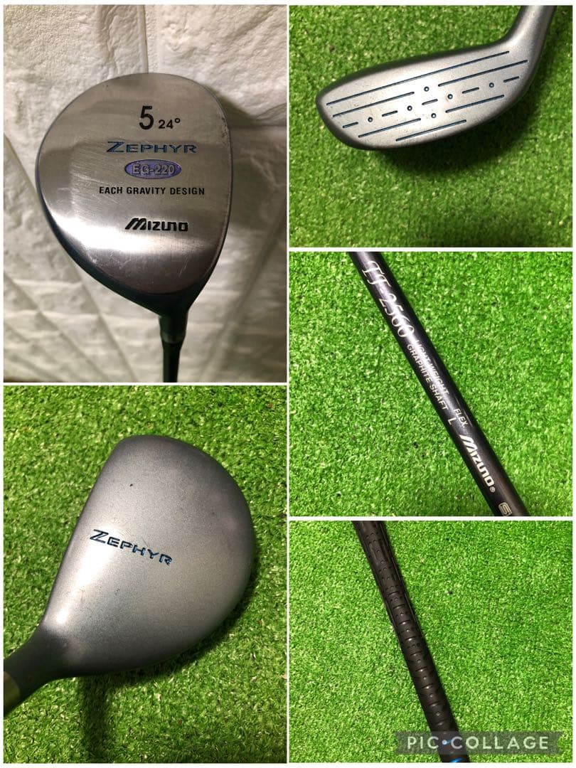 初心者おすすめ☆レディース ゴルフクラブセット☆ミズノ☆キャディバッグ付