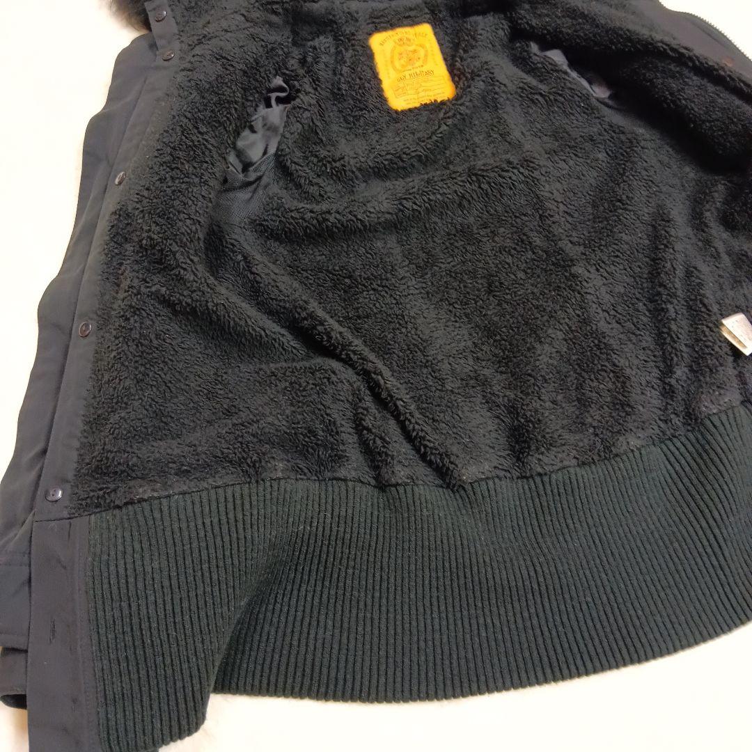 SLY スライ ラクーンファーモッズコート フェアリーグランジ ブラック Y2K