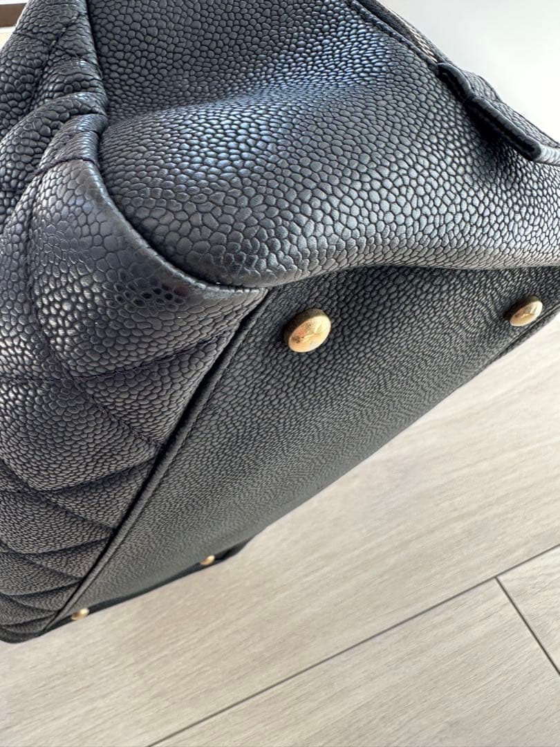 CHANEL キャビアスキン　2wayショルダーバッグ