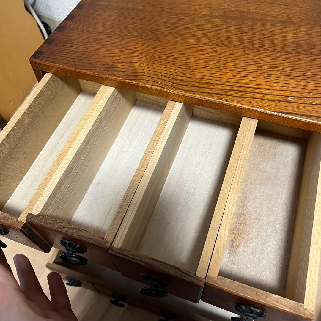 薬棚　薬箪笥　木製　引き出し　アンティーク　レトロ