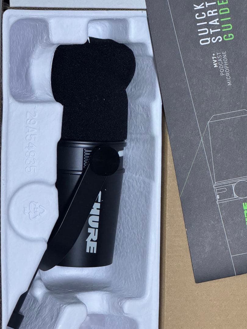 配信機器・PA機器・レコーディング機器 Shure MV7 Podcast Microphone