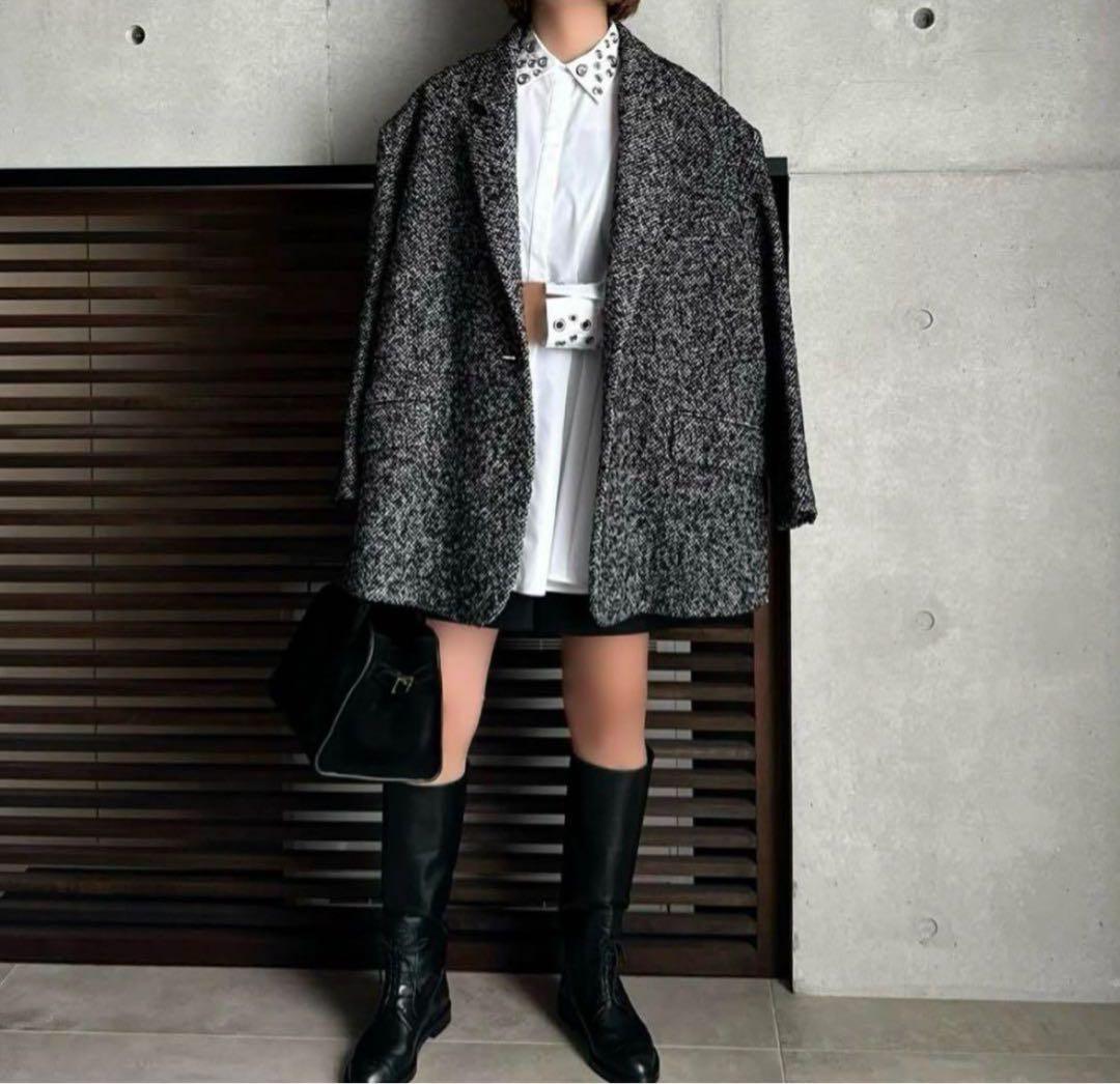 e*☆様 LOHENローヘン 24AW ツイード ジャケットジャコット