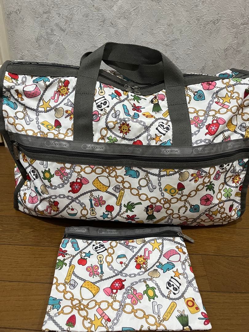 【美品】お値引き中【LeSportsac 】大ボストンバッグ/2way