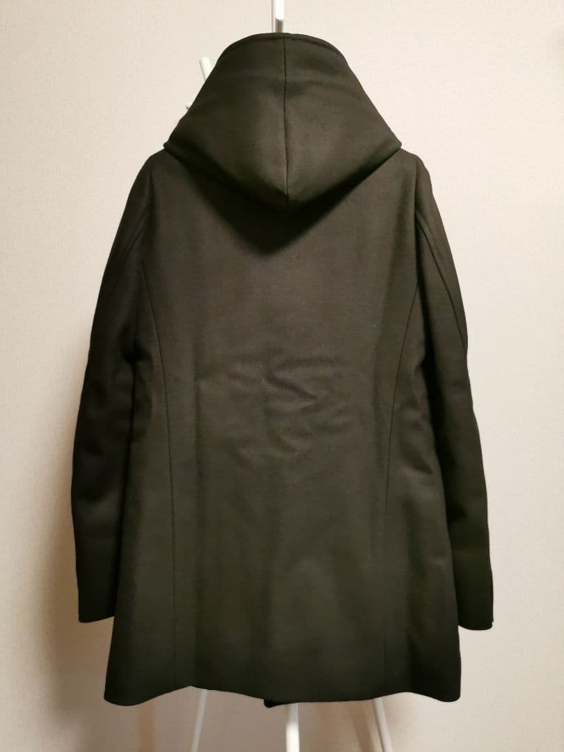 新品未使用 ステファンシュナイダー フーデッドコート ダークブラウン