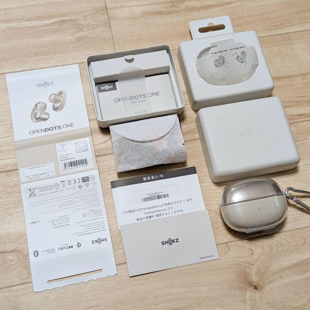 SHOKZ ショックス OpenDots ONE ワイヤレス イヤーカフイヤホン