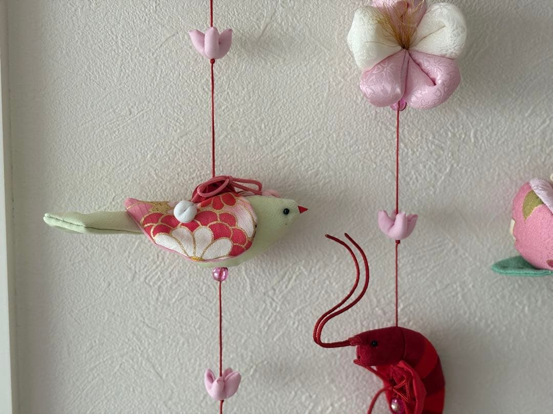 可愛いつるし雛No.167 壁掛けタイプ・ひな祭り・桃の節句・さげもんつるし飾り