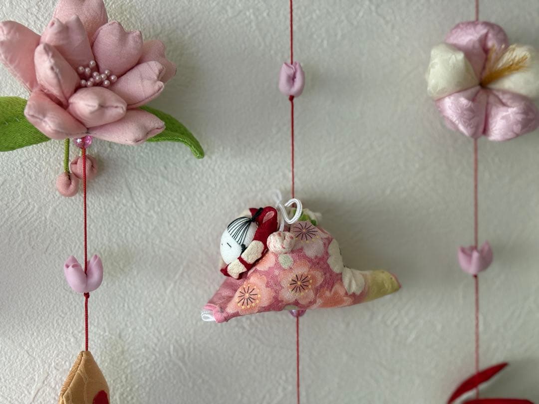 可愛いつるし雛No.167 壁掛けタイプ・ひな祭り・桃の節句・さげもんつるし飾り