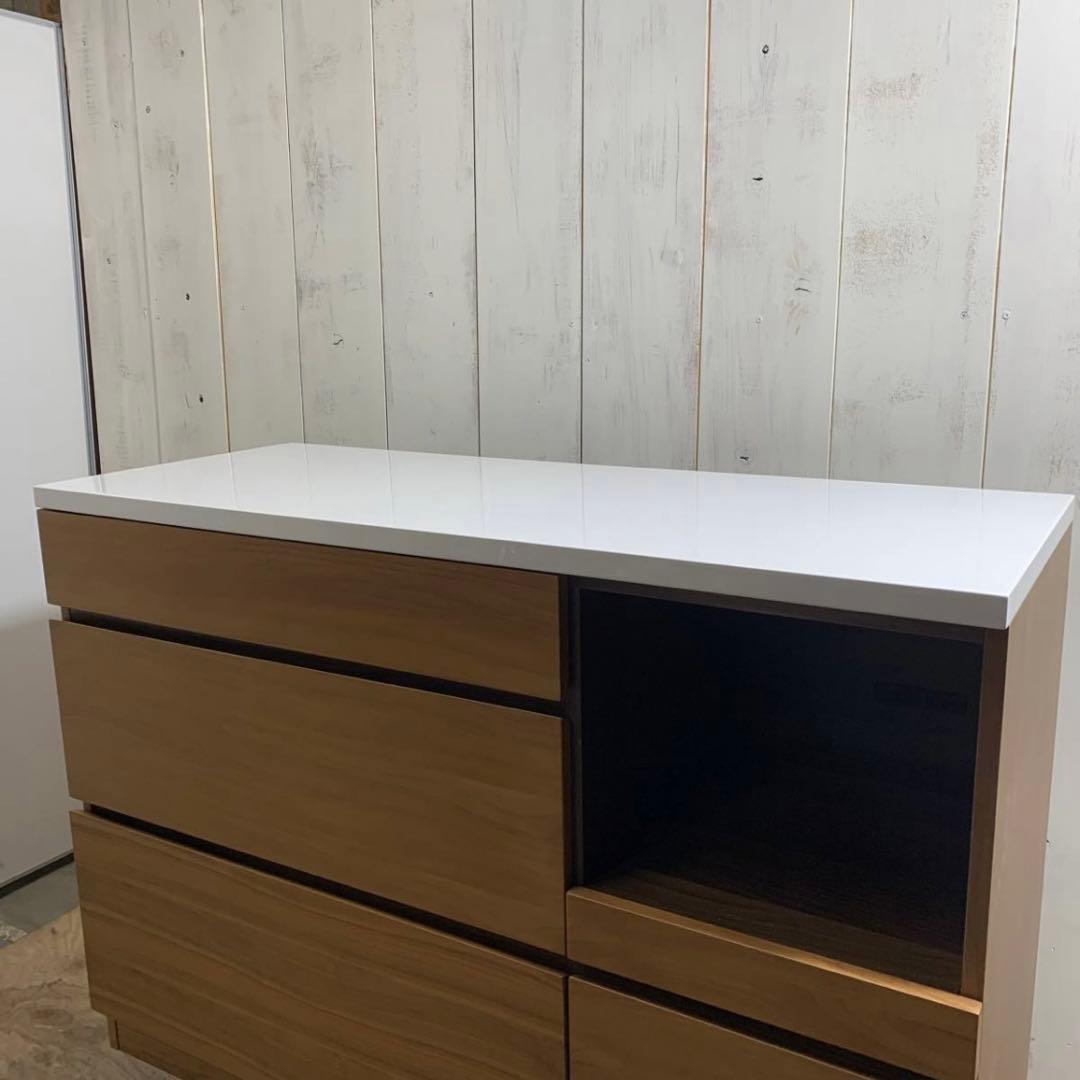 moda en casa キャビネット 食器棚 レンジボード