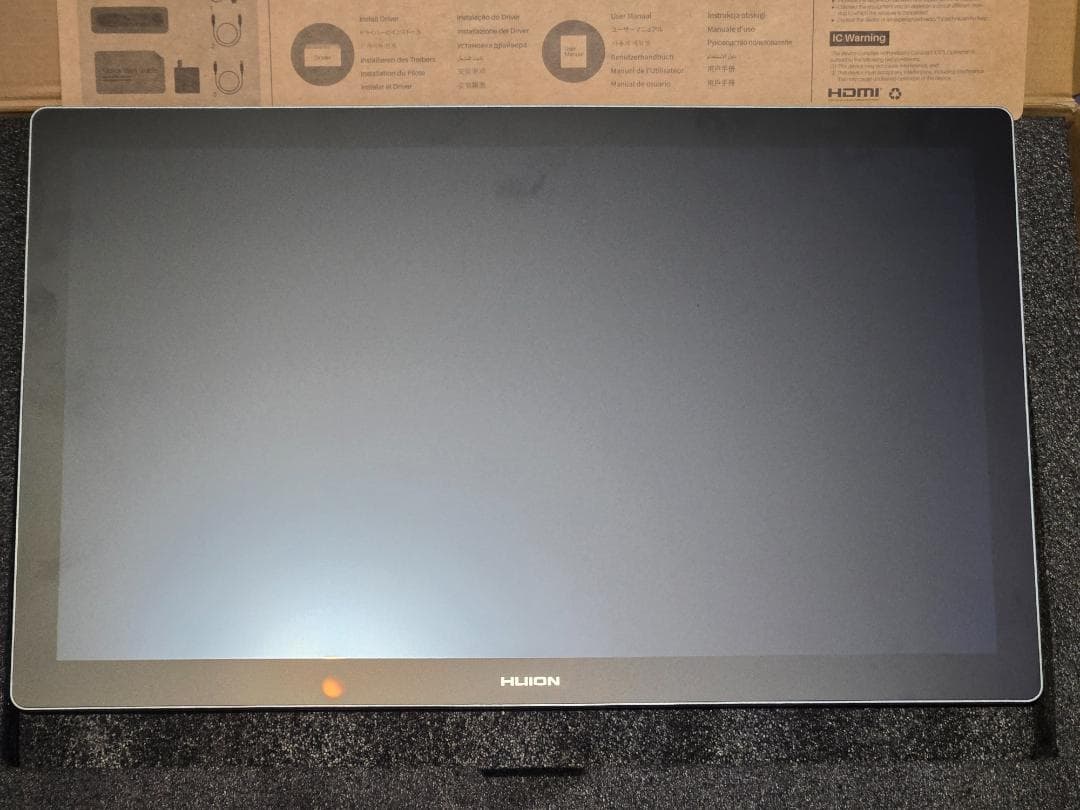 HUION KAMVAS PRO 19　4K液晶ペンタブレット