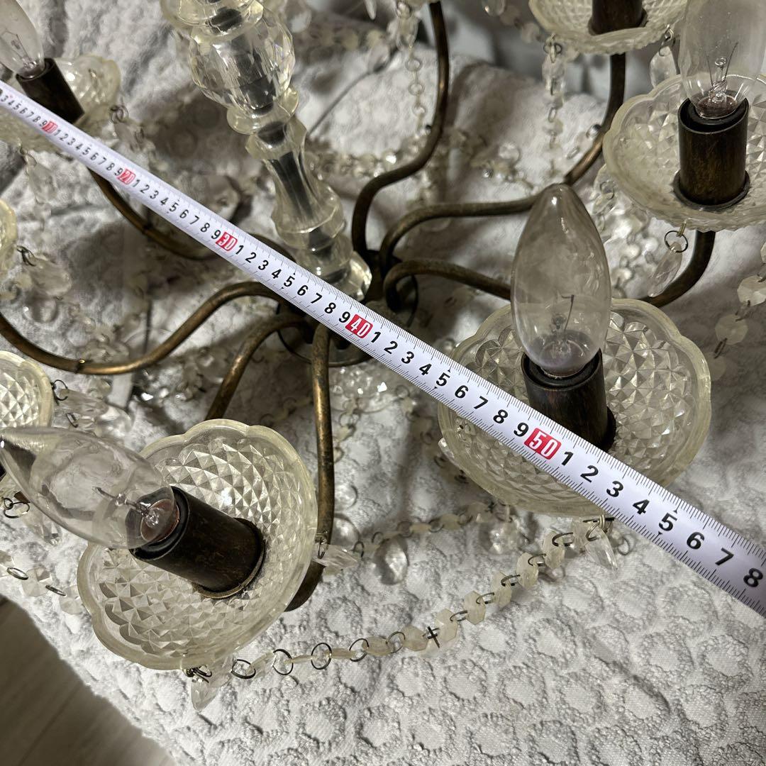 大型8灯シャンデリア