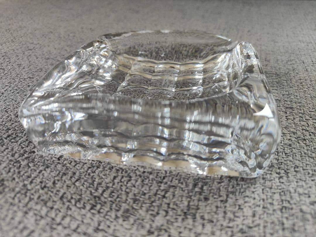 ペア IVV社 高級 イタリアハンドメイド クリスタル スクエア 花器