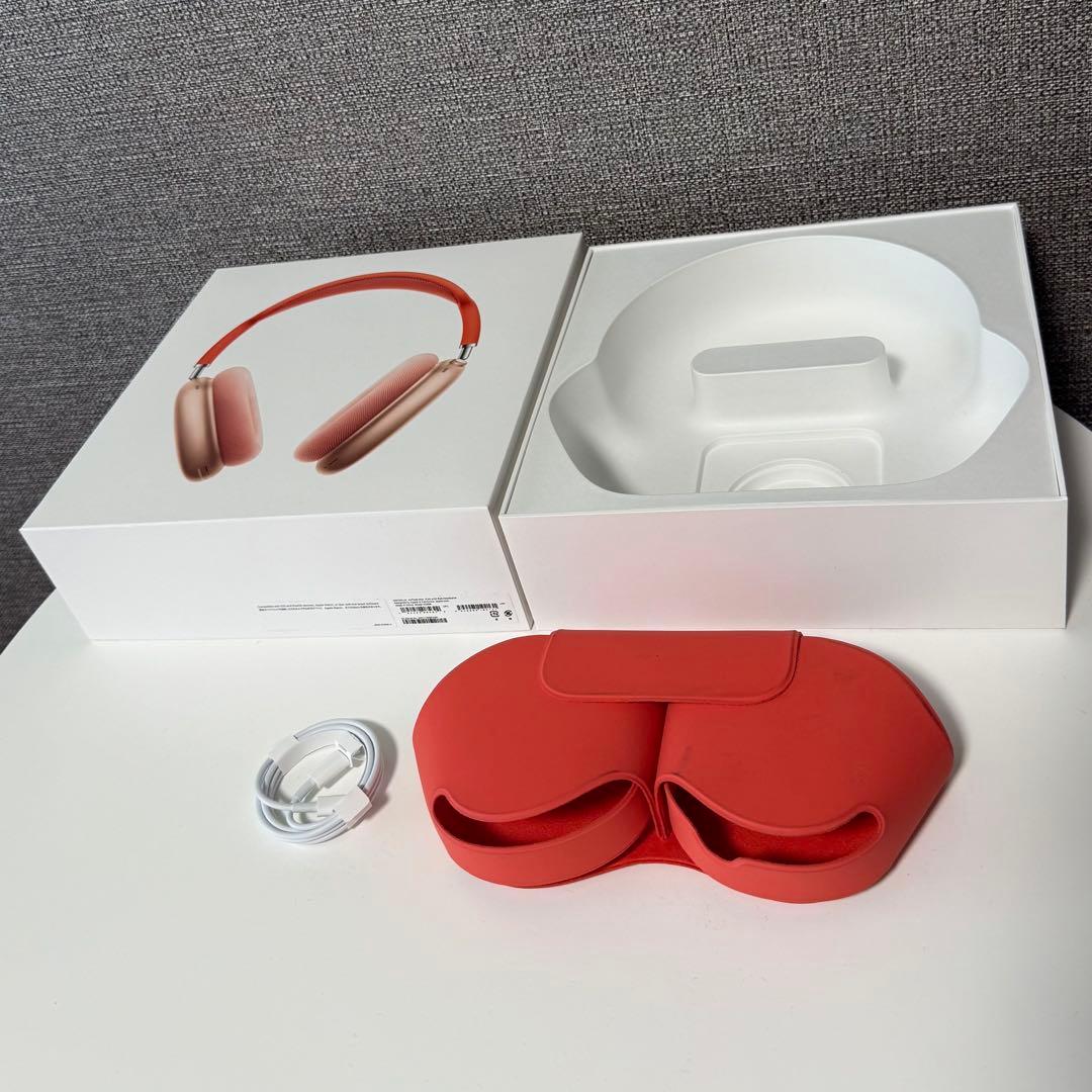 AirPods Max ピンク　箱、スマートケース付き　［あいーん】