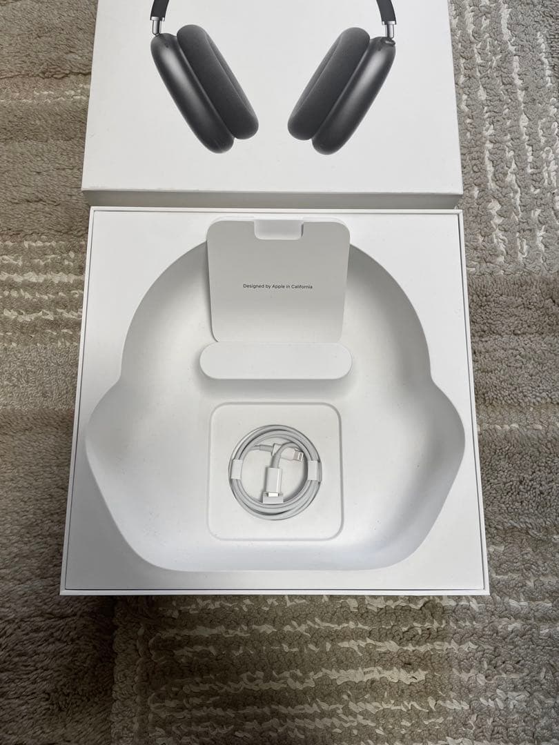 AirPods Max スペースグレー 本体 充電ケーブル付き