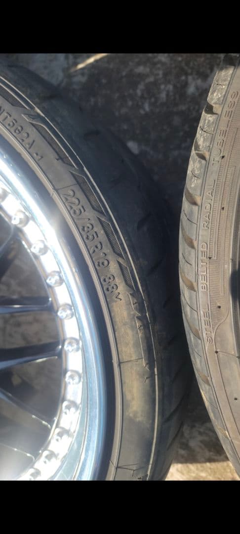 BMW 19インチSSR SP3 WORK MADE IN JAPAN