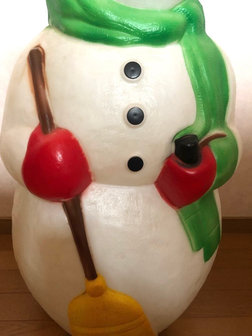 特大　スノーマン　クリスマス　雪だるま　イルミネーション　屋外仕様