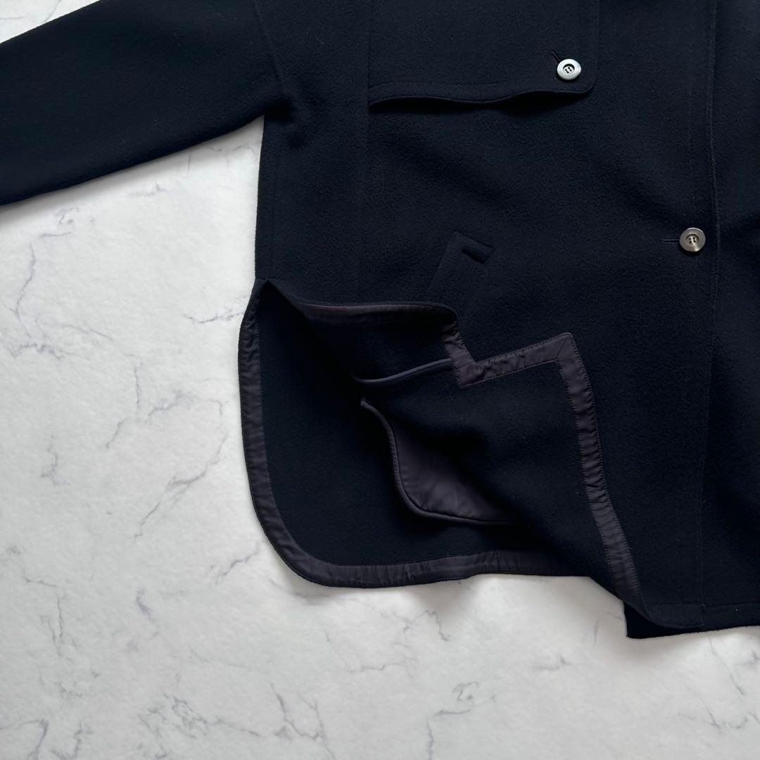 【美品】エンフォルド ソフトリバーケ ープコート 38 黒 レディース