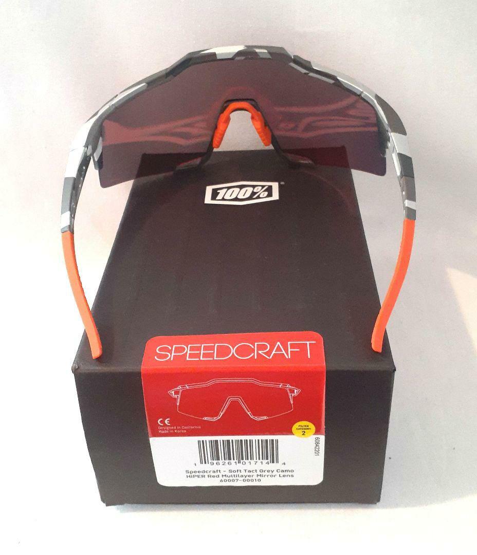 100% SPEEDCRAFT Grey Camo ワンハンドレッド サングラス