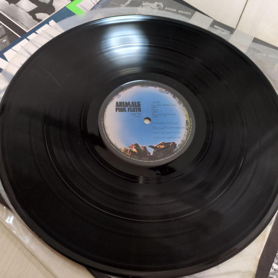 ピンク・フロイドレコード4枚セット「狂気」　「炎」　「アニマルズ」　「原子心母」