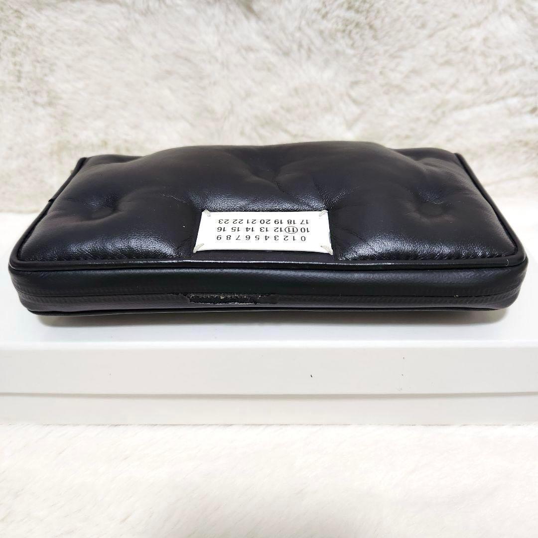 ✨美品　付属品完備✨マルジェラ　長財布　ラウンドファスナー グラムスラム　黒
