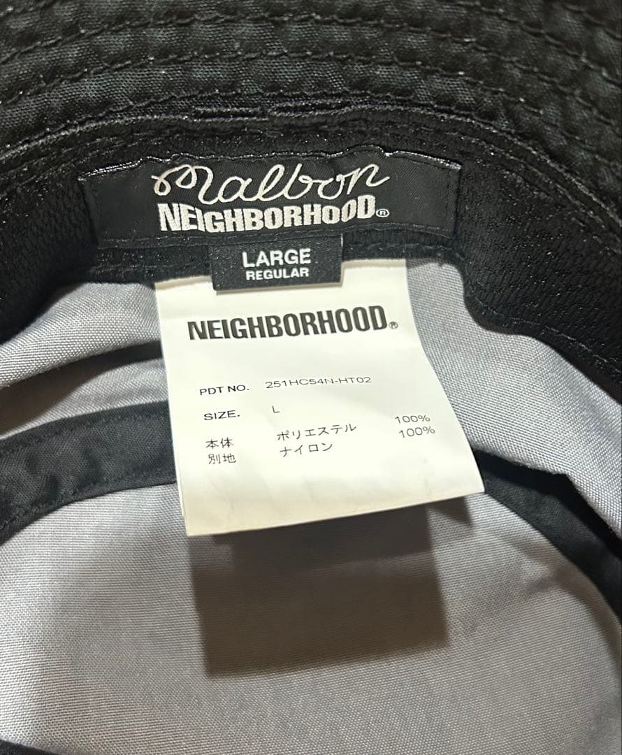 即完売商品　NEIGHBORHOOD × malbon golf バケットハット