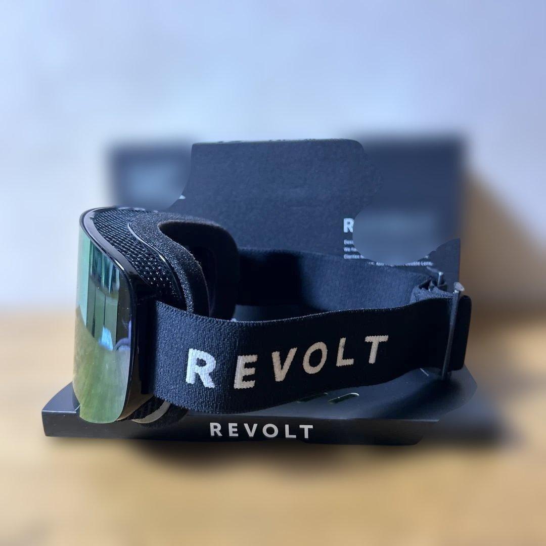 REVOLTゴーグルPurpleMirror/Grayレンズ新品未使用