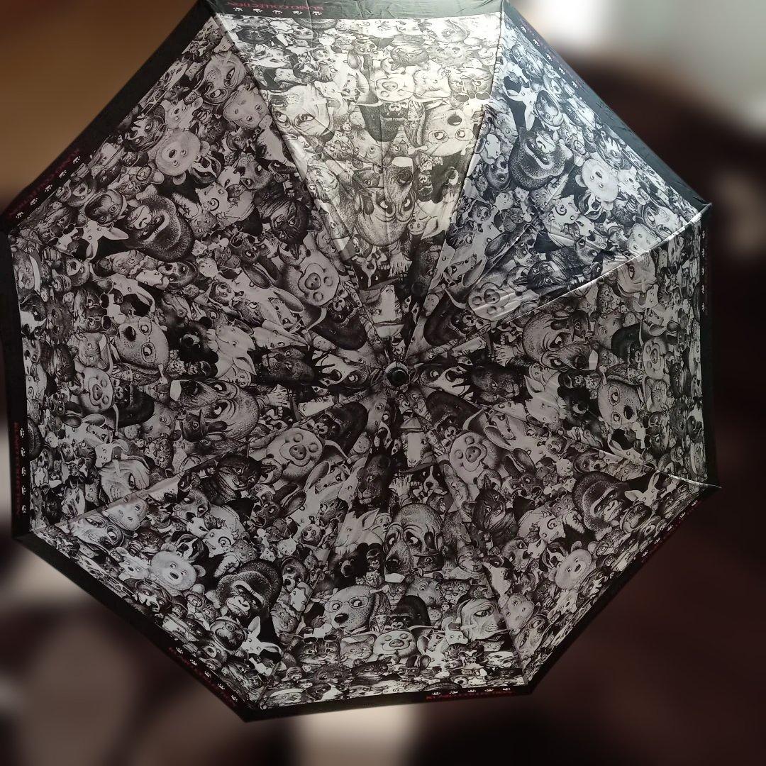 KUNIO COLLECTION 折りたたみ傘 モノクロ