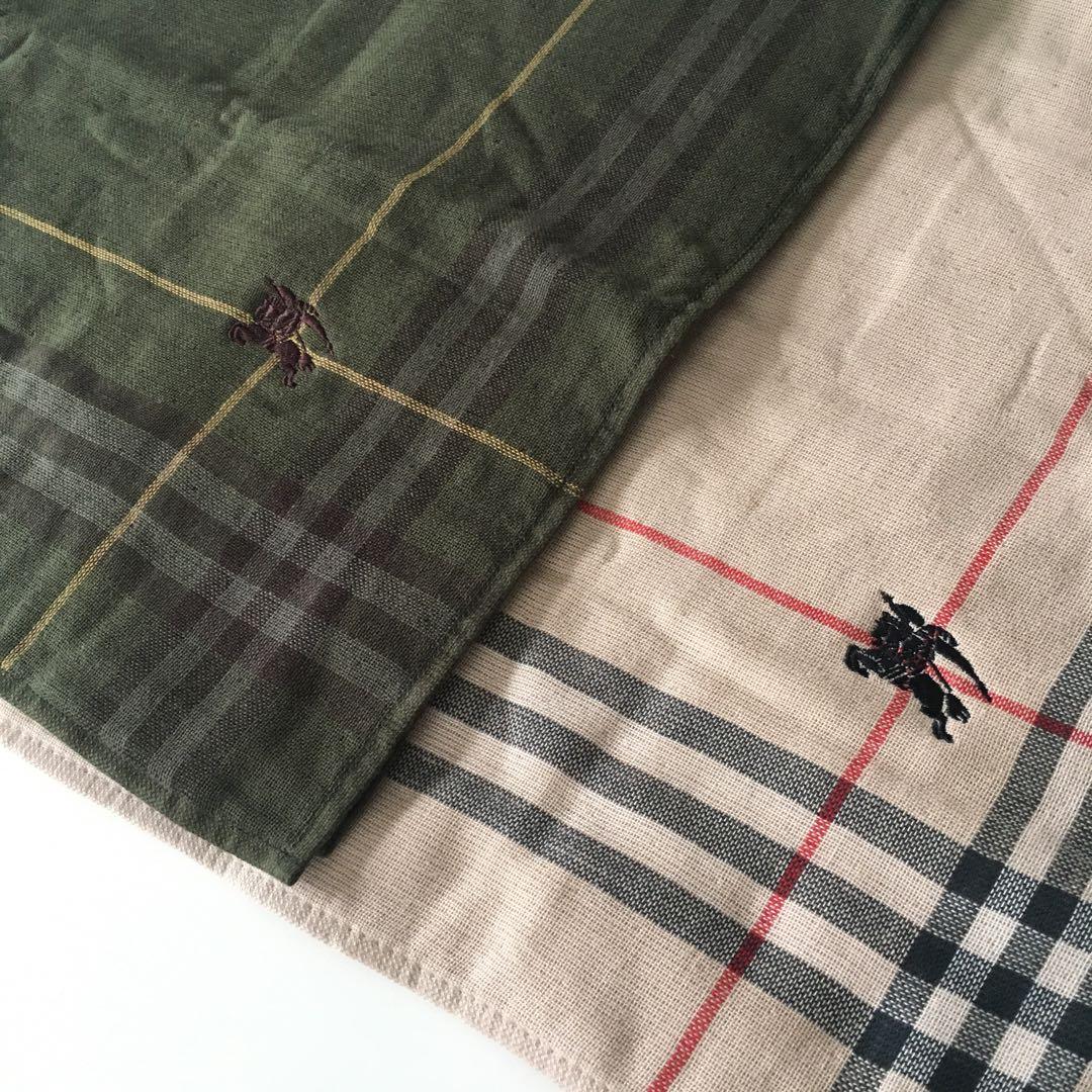 新品未使用　Burberry フェイスタオルとハンカチ　まとめ売り