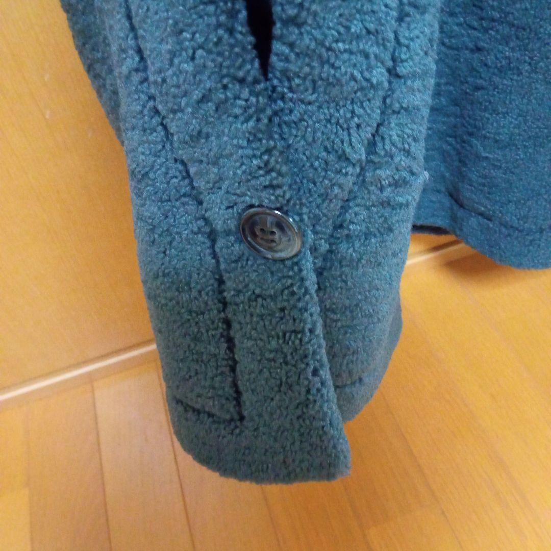 美品❢パシオーネ　ボアショートコート　ポンチョ　テディベア