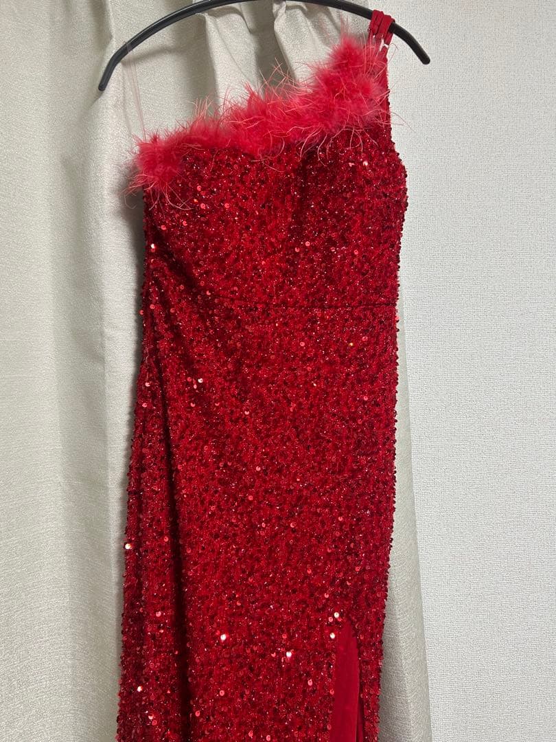 Tika マーメイドドレス レッド M