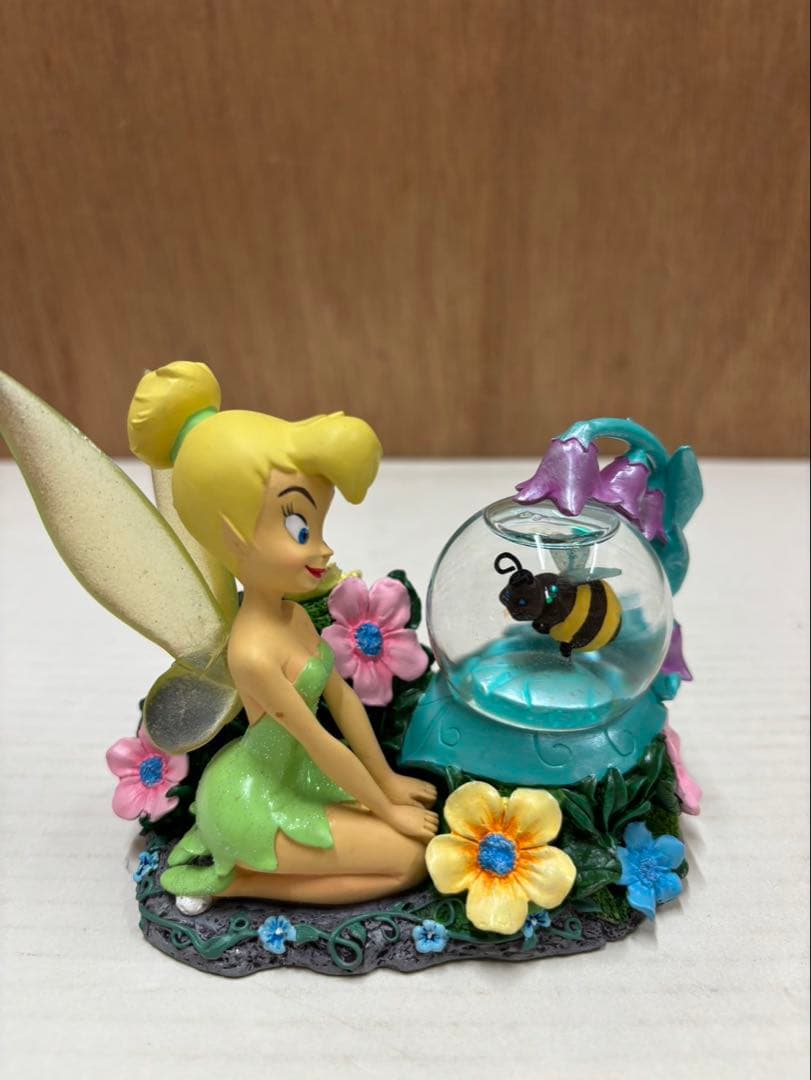 ピーターパン スノーグローブ ティンカーベル ( 中 ) 花畑