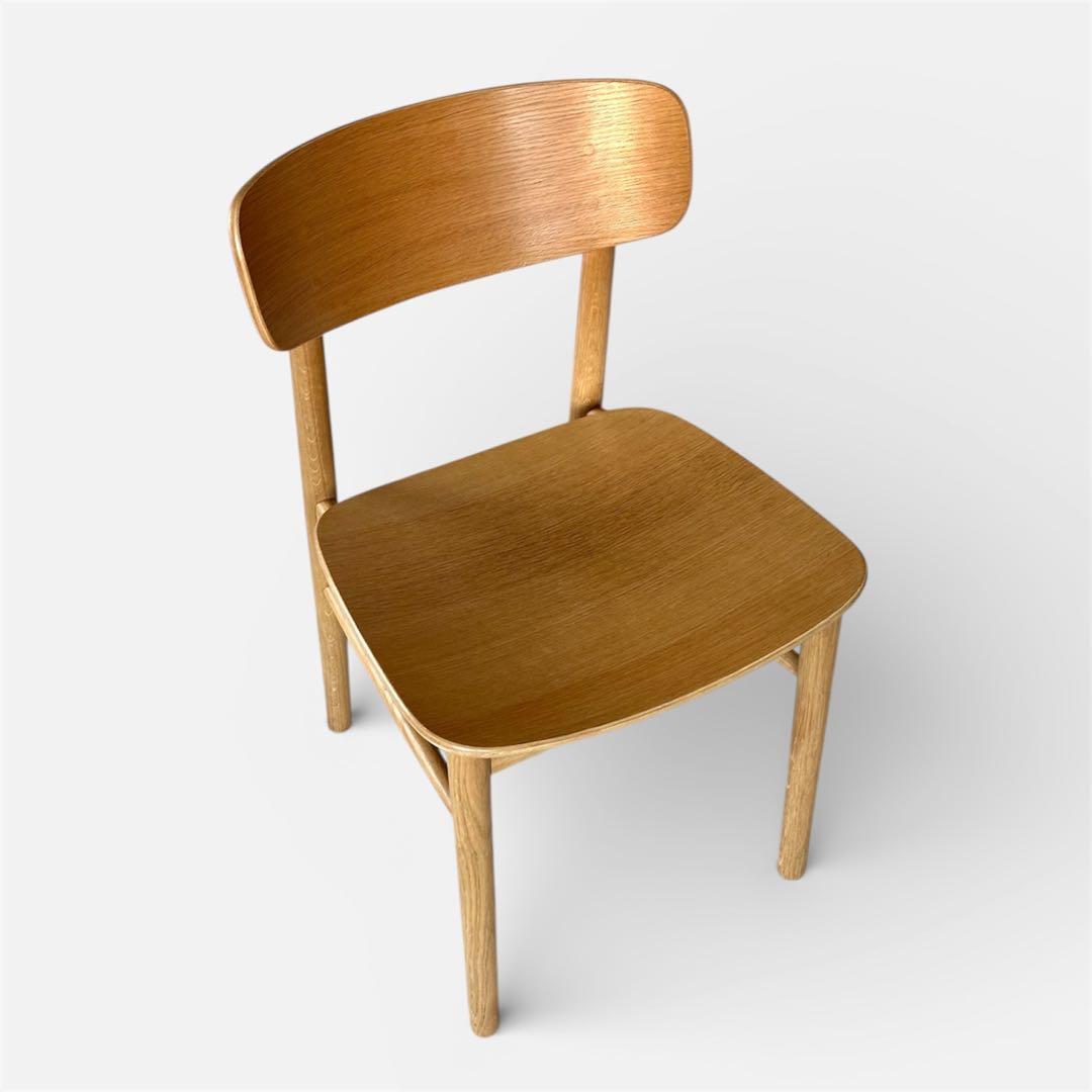 無印良品　MUJI　オーク材　ダイニングチェア　②