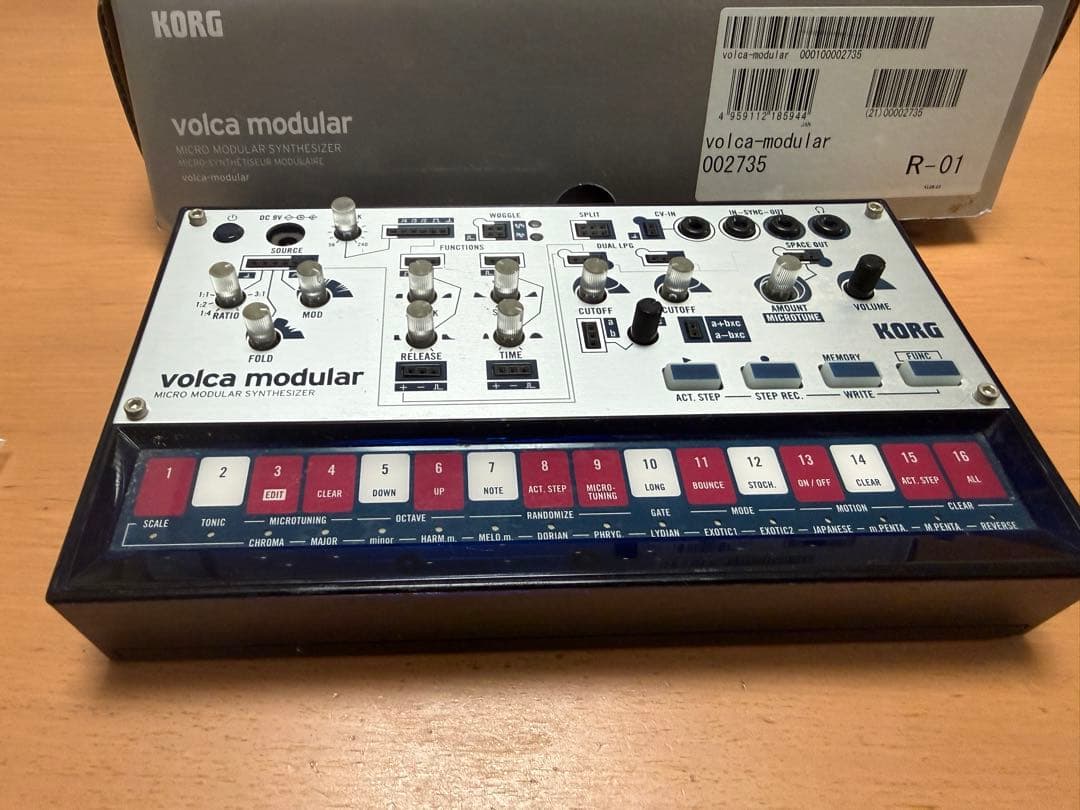 KORG volca modular アナログモジュラーシンセサイザー