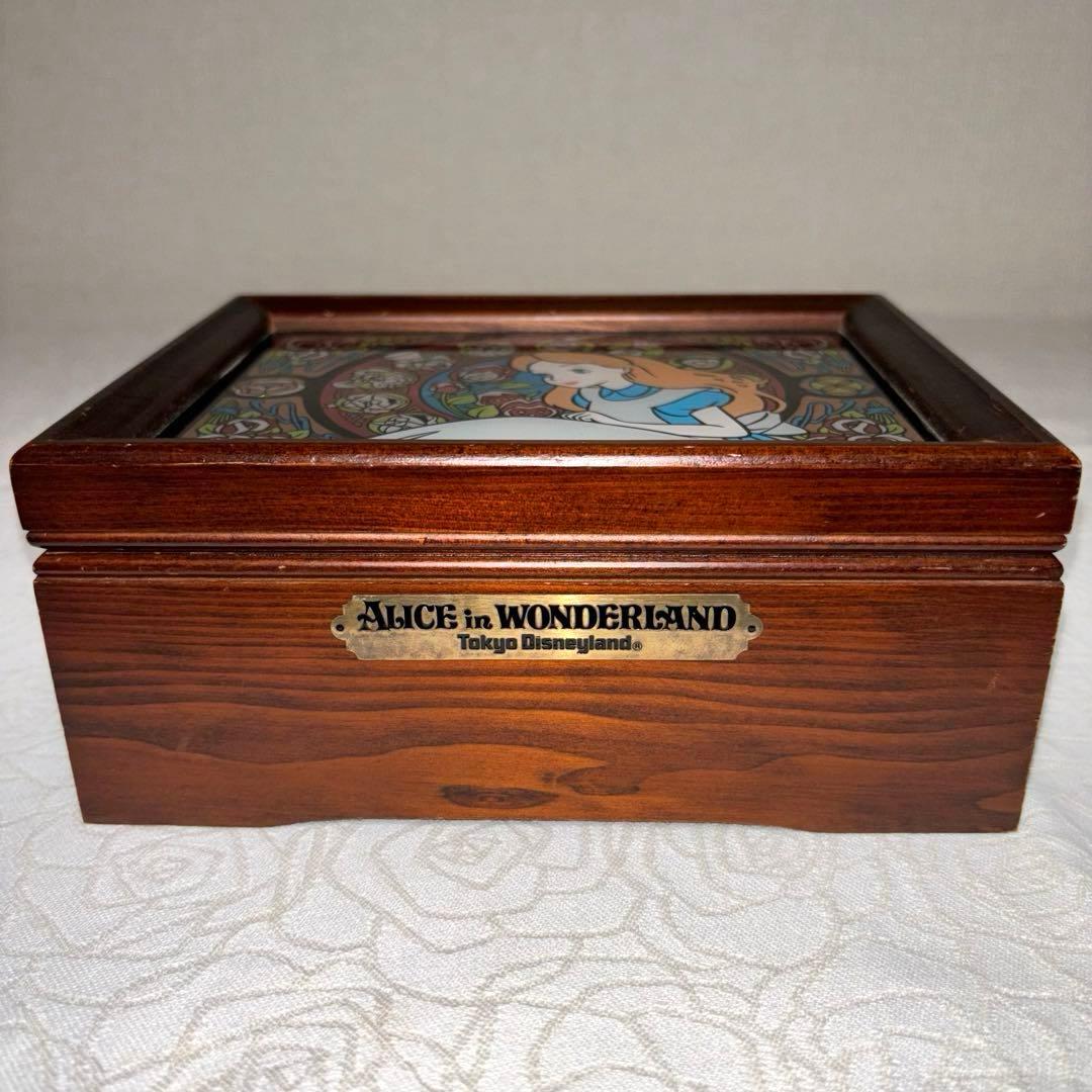 不思議の国のアリス オルゴール付きジュエリーボックス ディズニー