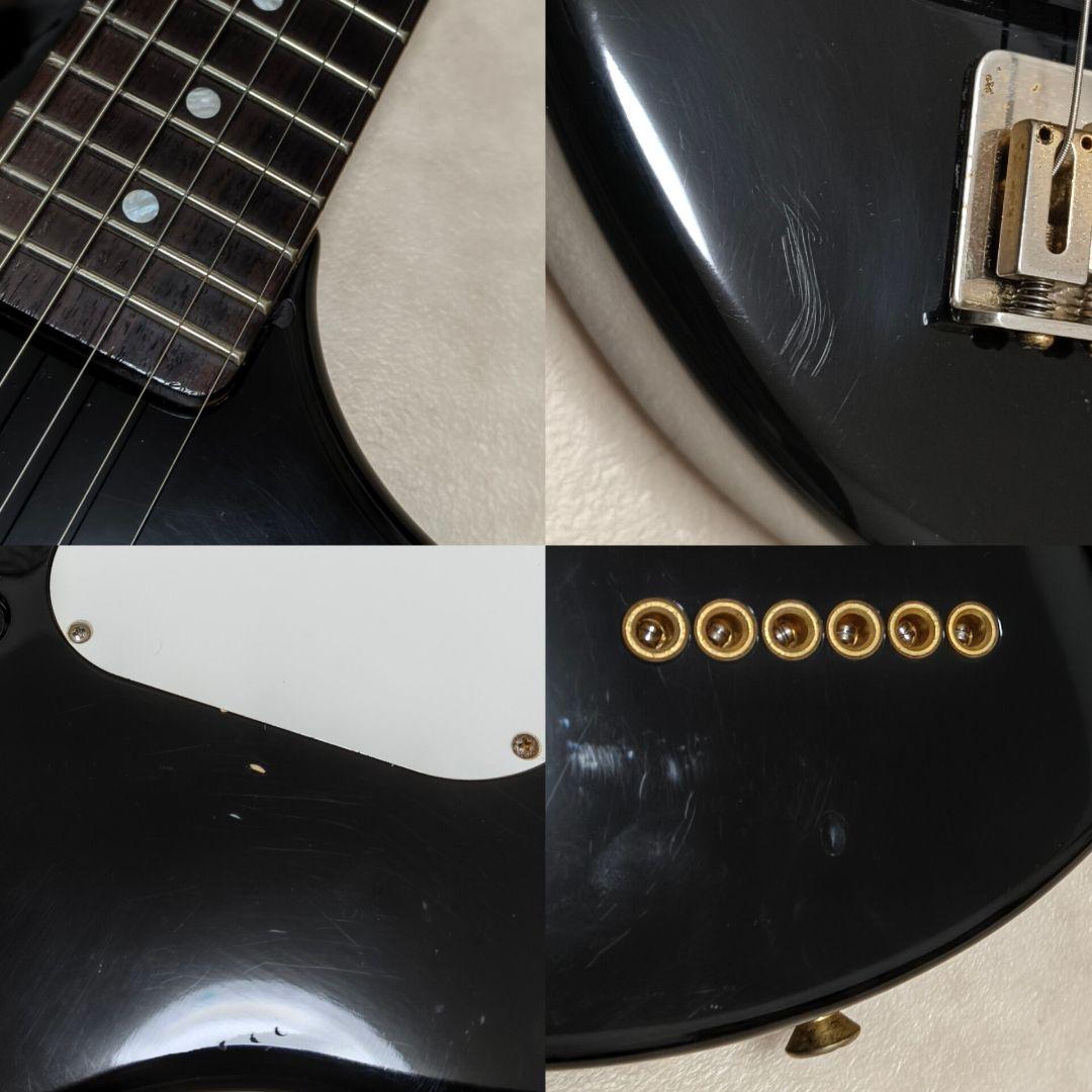 【美品】ZO-3C ブラック アンプ内蔵ミニギター ヘッドフォン端子付 ぞうさん