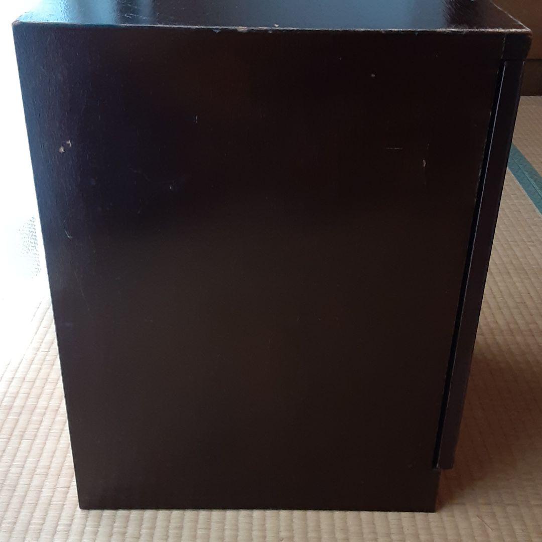 木製レコード専用ラック　昭和レトロ