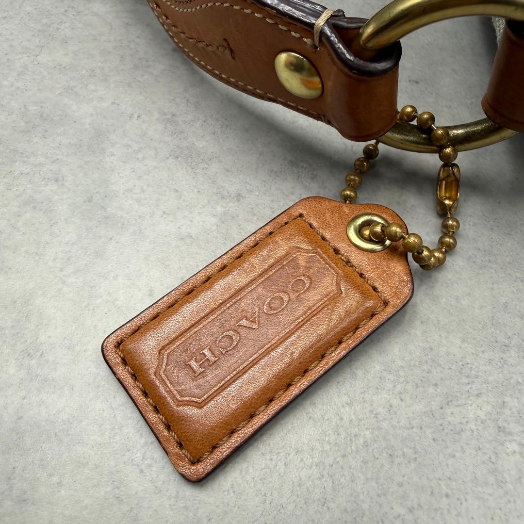 COACH コーチ ワンショルダーバッグ シグネチャー デニム 12197
