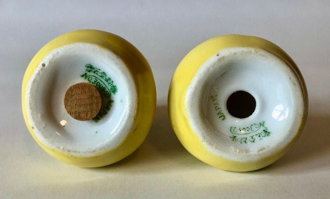 【期間限定お値下げ】ノリタケ イエロー クラウン S＆PシェイカーNo.585